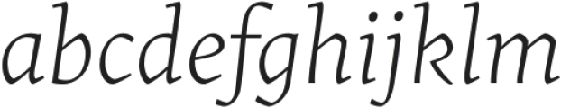 Uffizi ExtraLight It otf (200) FONT