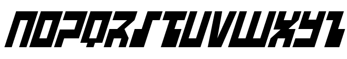 UFO Hunter Italic Font LOWERCASE