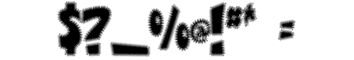 Ufrayd Font OTHER CHARS