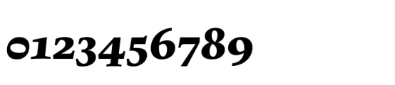 Uffizi ExtraBold Italic Font OTHER CHARS