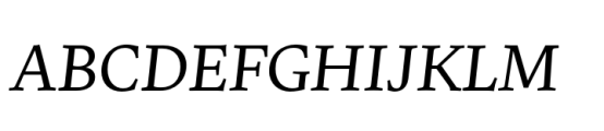 Uffizi Regular Italic Font UPPERCASE