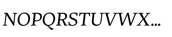 Uffizi Regular Italic Font UPPERCASE