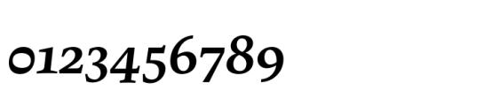 Uffizi SemiBold Italic Font OTHER CHARS