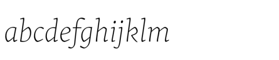 Uffizi Thin Italic FONT