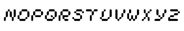 UFO! Mono Font UPPERCASE