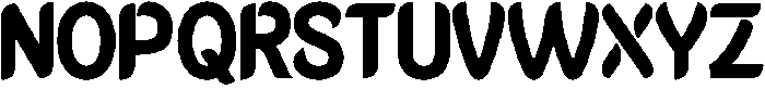 Ughtie Bold otf (700) Font UPPERCASE