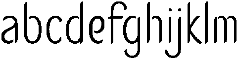 Ughtie ExtraLight otf (200) FONT