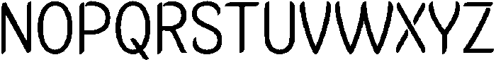Ughtie Light otf (300) Font UPPERCASE