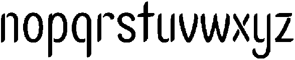 Ughtie Light otf (300) Font LOWERCASE