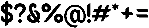 Ughtie SemiBold otf (600) Font OTHER CHARS