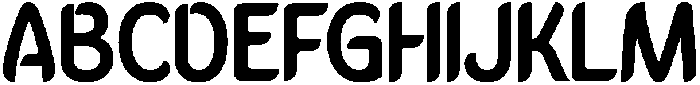 Ughtie SemiBold otf (600) Font UPPERCASE