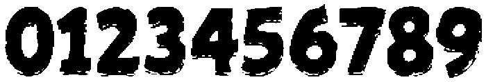 Ugly Cardboard Regular otf (400) Font OTHER CHARS