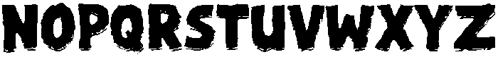 Ugly Cardboard Regular otf (400) Font UPPERCASE