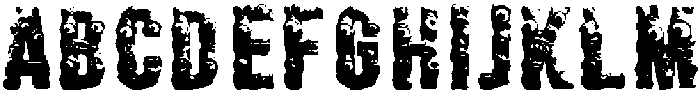 Ugly-Monster Regular otf (400) Font UPPERCASE