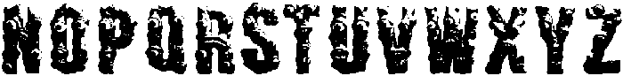 Ugly-Monster Regular otf (400) Font UPPERCASE