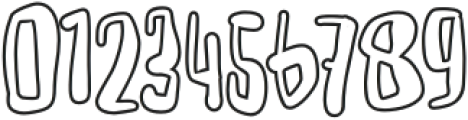 Ugly Oleo Outline otf (400) Font OTHER CHARS