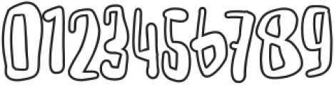 Ugly Oleo Outline ttf (400) Font OTHER CHARS
