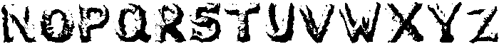 Ugly-Skin Regular otf (400) Font LOWERCASE