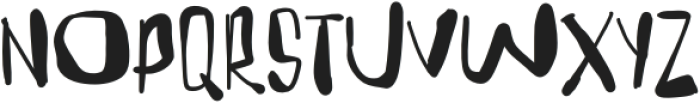 UglyOleo-Regular otf (400) Font UPPERCASE