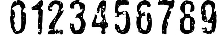 Ugly Alligator - Grunge Typeface Font OTHER CHARS
