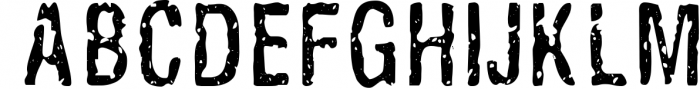 Ugly Alligator - Grunge Typeface Font UPPERCASE