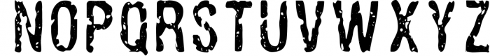 Ugly Alligator - Grunge Typeface Font UPPERCASE