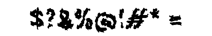 UGROWN Font OTHER CHARS