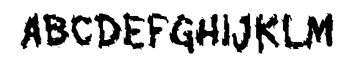 UGROWN Font UPPERCASE