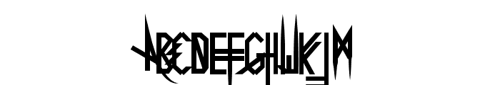 Uglymann Font LOWERCASE