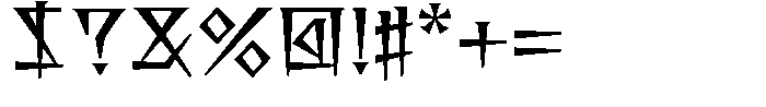 Ugarit Coin Medium Font OTHER CHARS