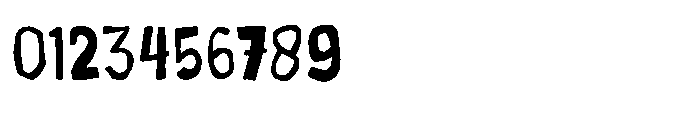 Ugly Notes Font OTHER CHARS