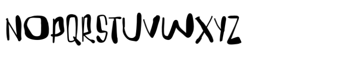 Ugly Oleo Regular Font UPPERCASE