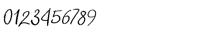 Ugly Script Italic Font OTHER CHARS