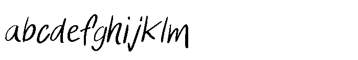 Ugly Script Italic FONT