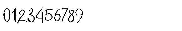 Ugly Script Regular Font OTHER CHARS