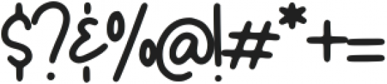 Uhudscript otf (400) Font OTHER CHARS