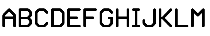 UHF Font UPPERCASE
