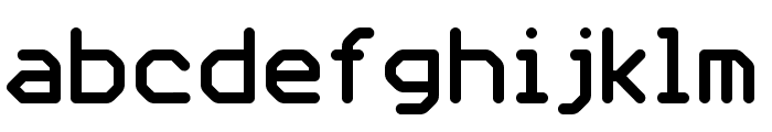 UHF Font LOWERCASE