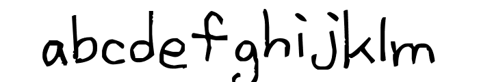 UhBee Joker Font LOWERCASE