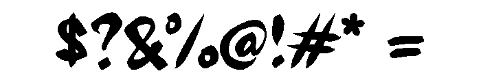 Ukito Font OTHER CHARS