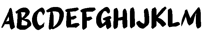 Ukito Font UPPERCASE