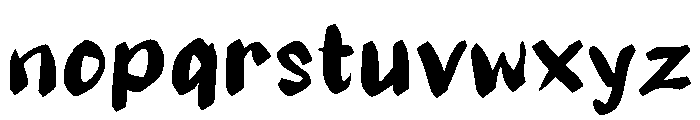Ukito Font LOWERCASE