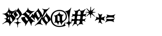 Ukol Regular Font OTHER CHARS