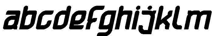 ULTRA HUMAN Bold Italic FONT
