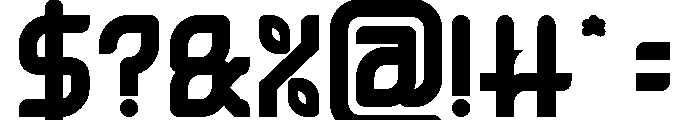ULTRA HUMAN Bold Font OTHER CHARS
