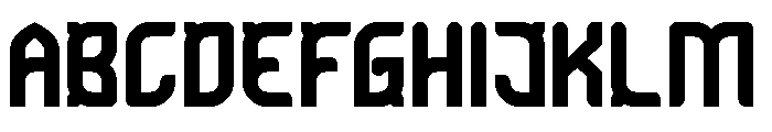 ULTRA HUMAN Bold Font UPPERCASE