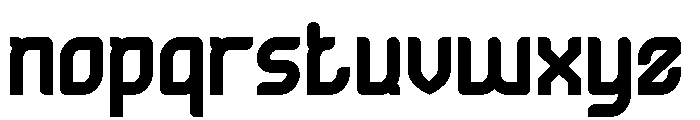 ULTRA HUMAN Bold Font LOWERCASE