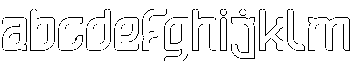 ULTRA HUMAN-Hollow FONT