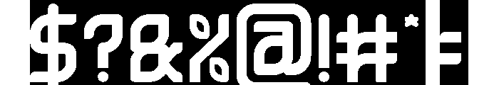 ULTRA HUMAN-Inverse Font OTHER CHARS