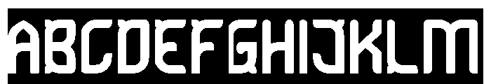ULTRA HUMAN-Inverse Font UPPERCASE
